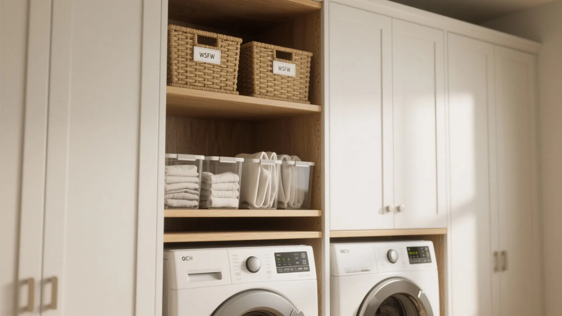 2. Vertical Storage Above the Stack