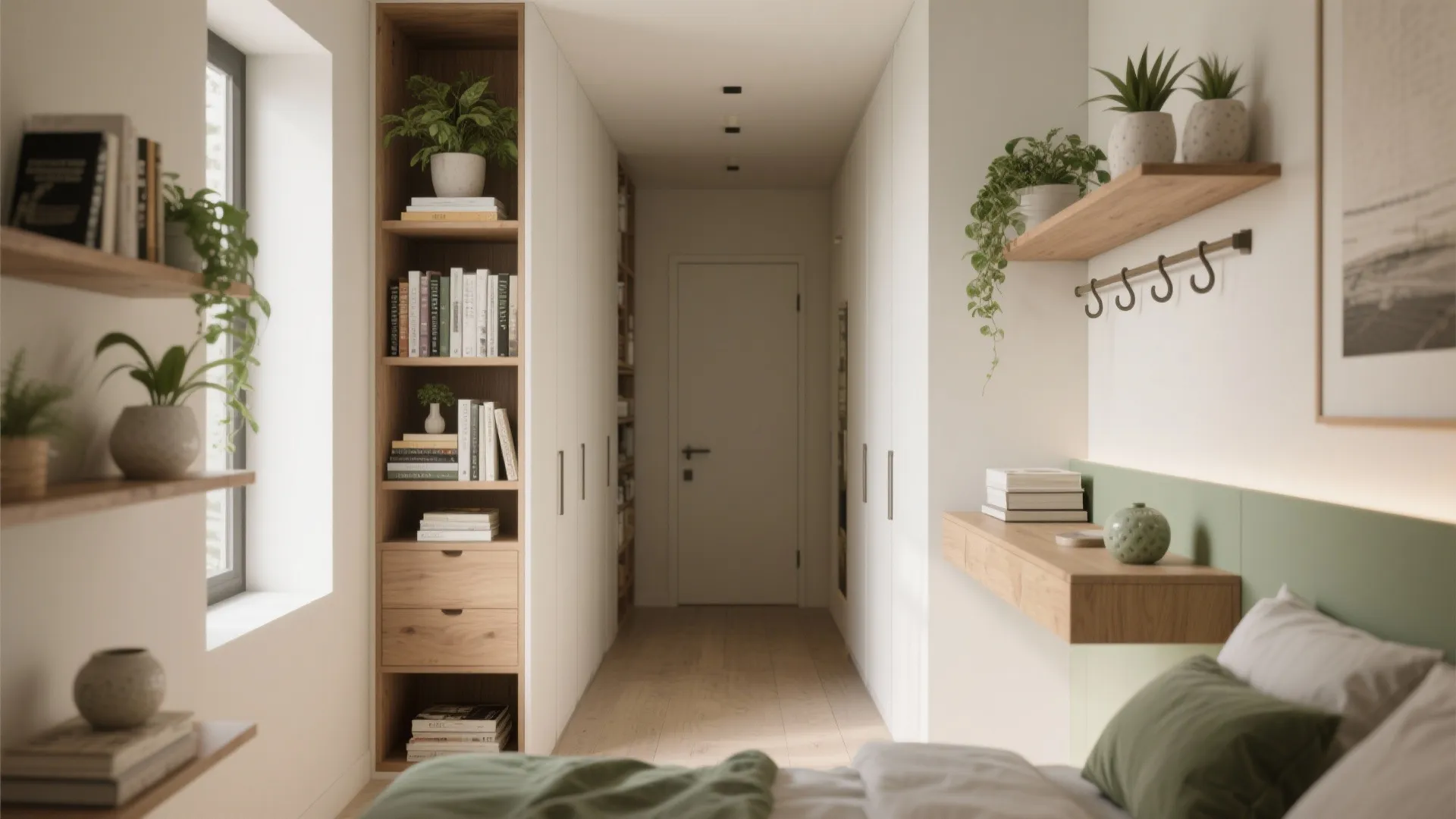 3. Go vertical with storage and display