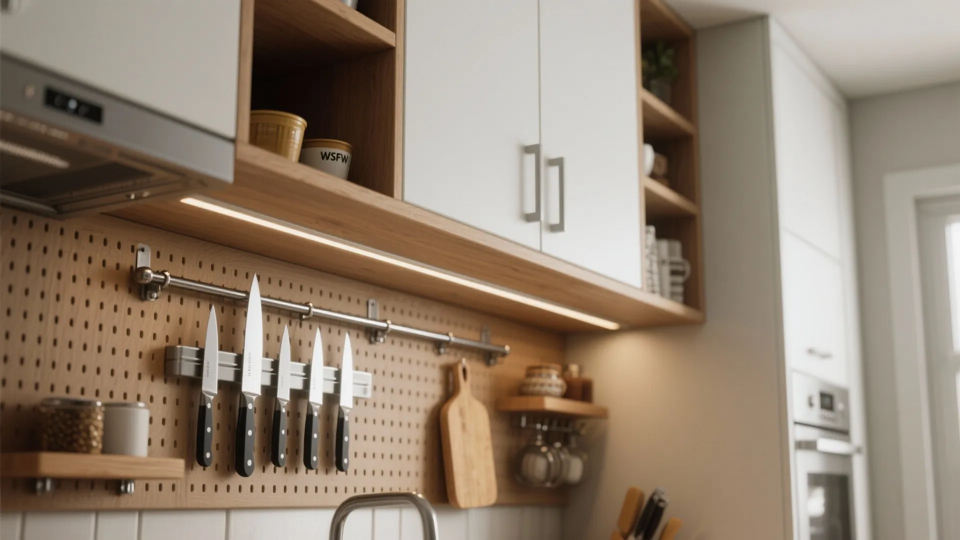 3. Vertical Storage and Magnetic Rails