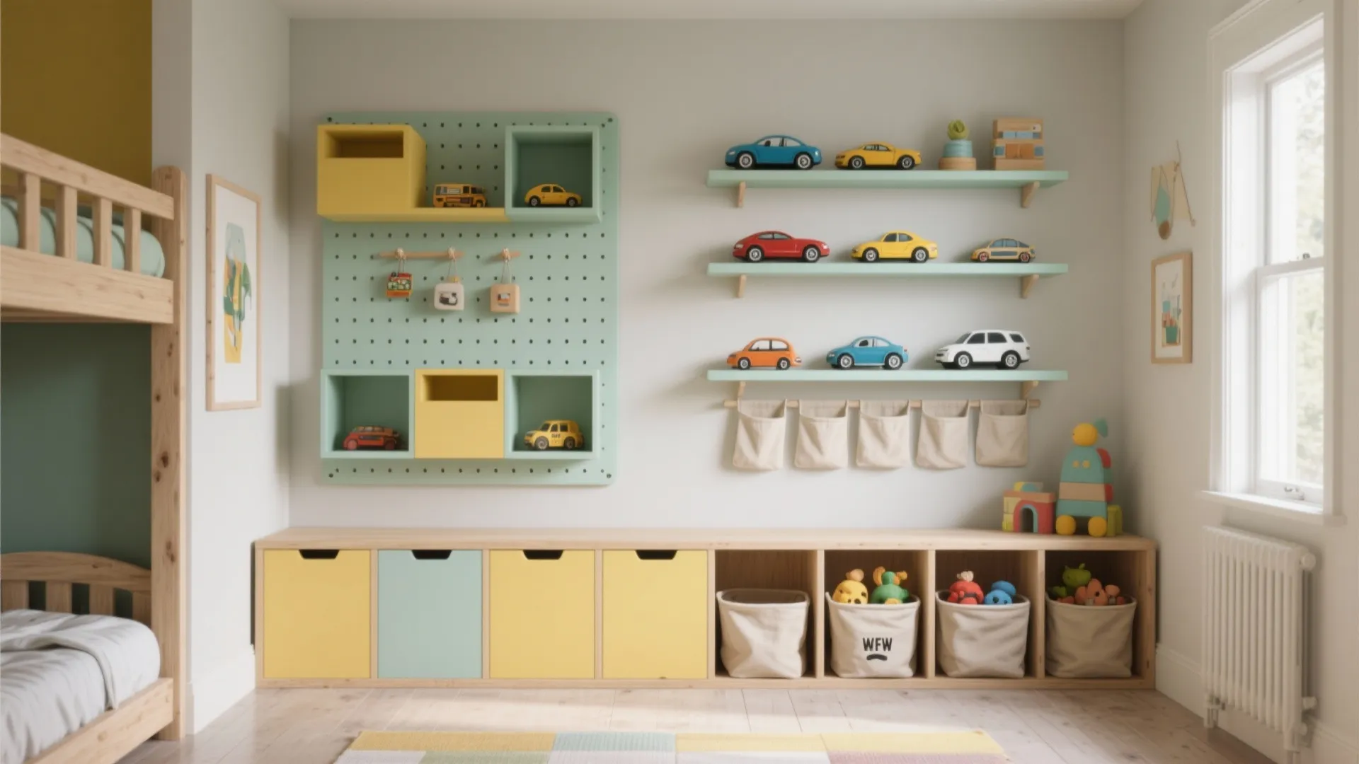 2. Use vertical storage to reclaim floor space