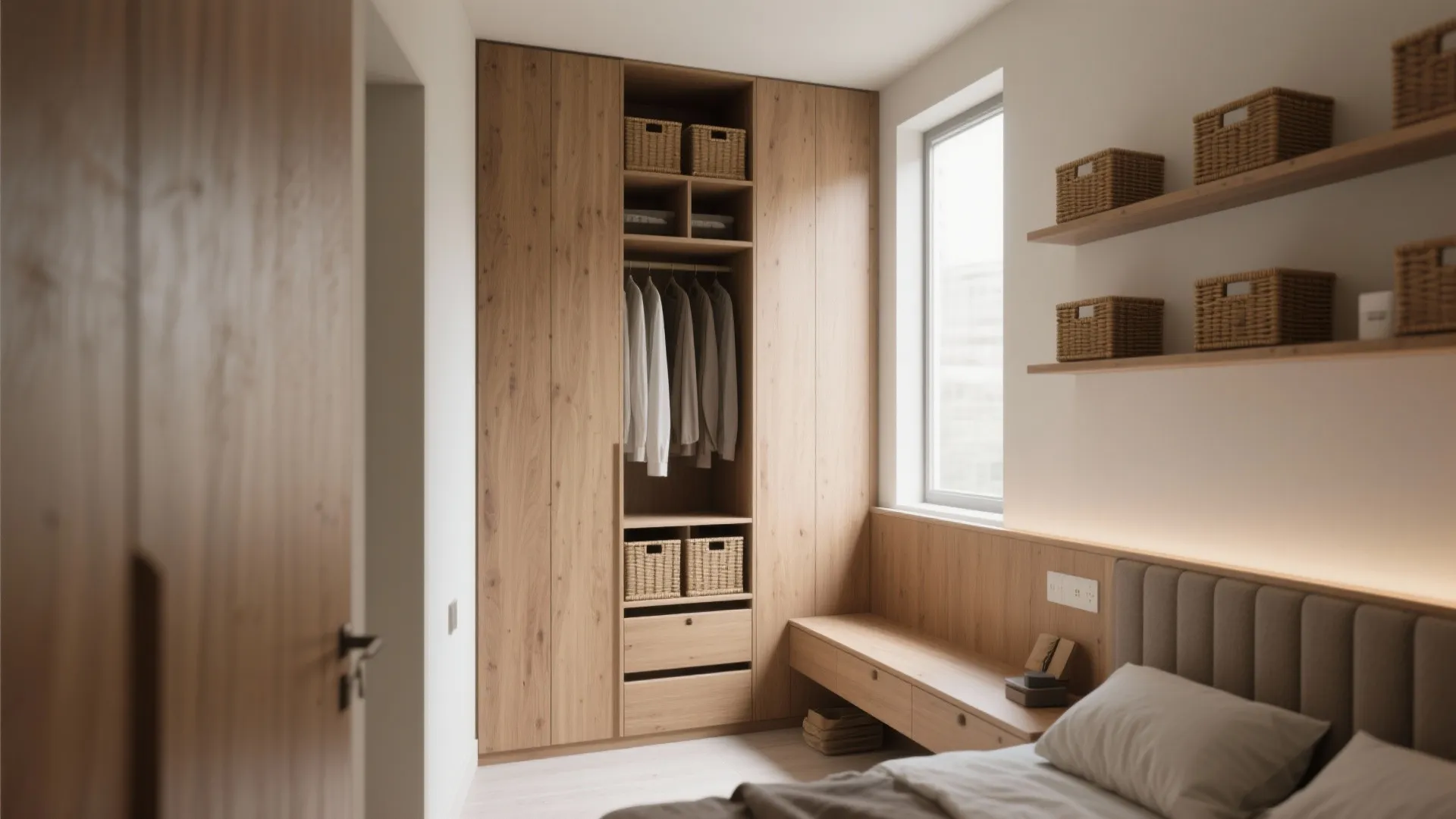 1. Embrace vertical storage