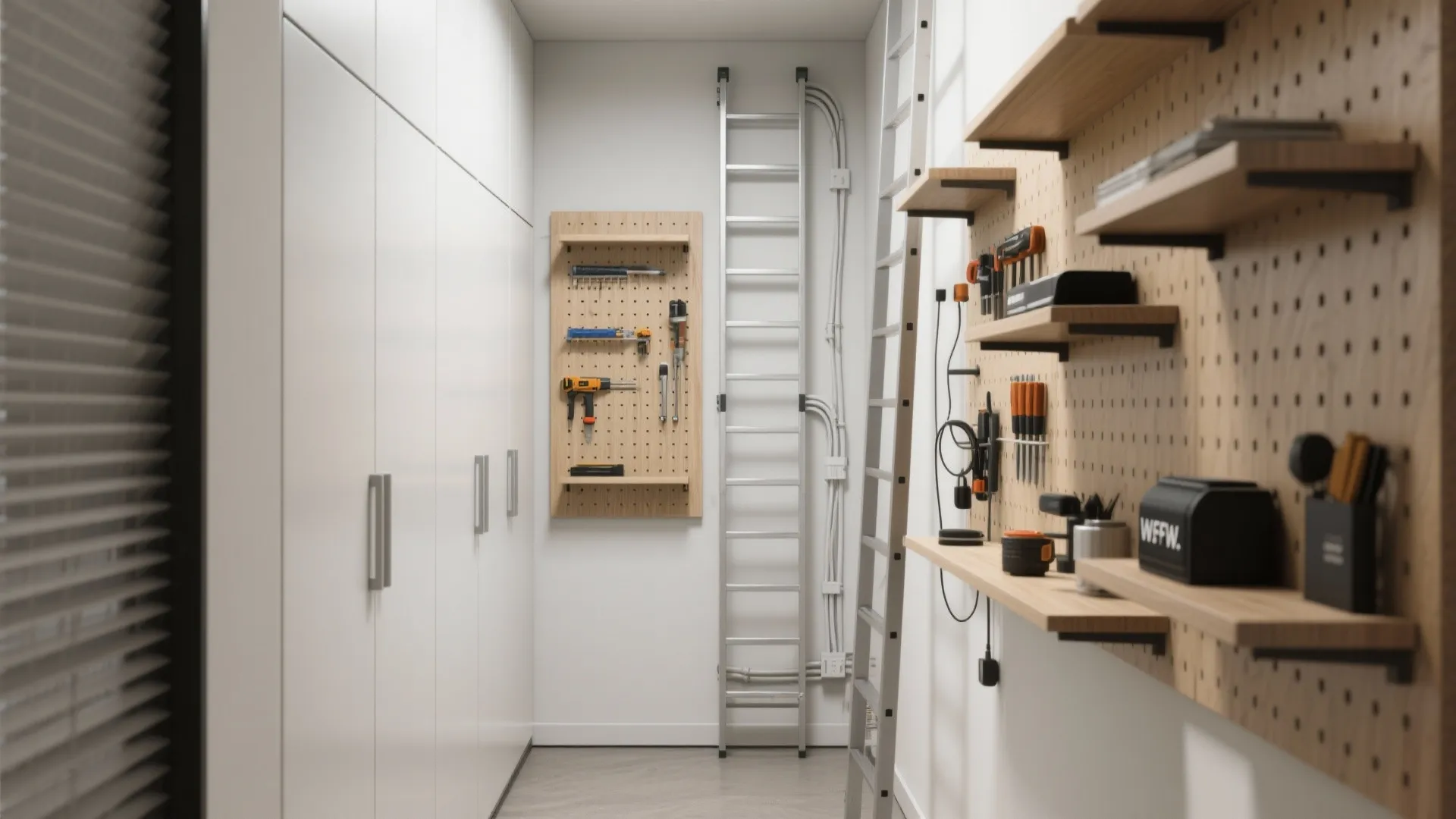 2. Prioritize vertical storage and smart cabinetry