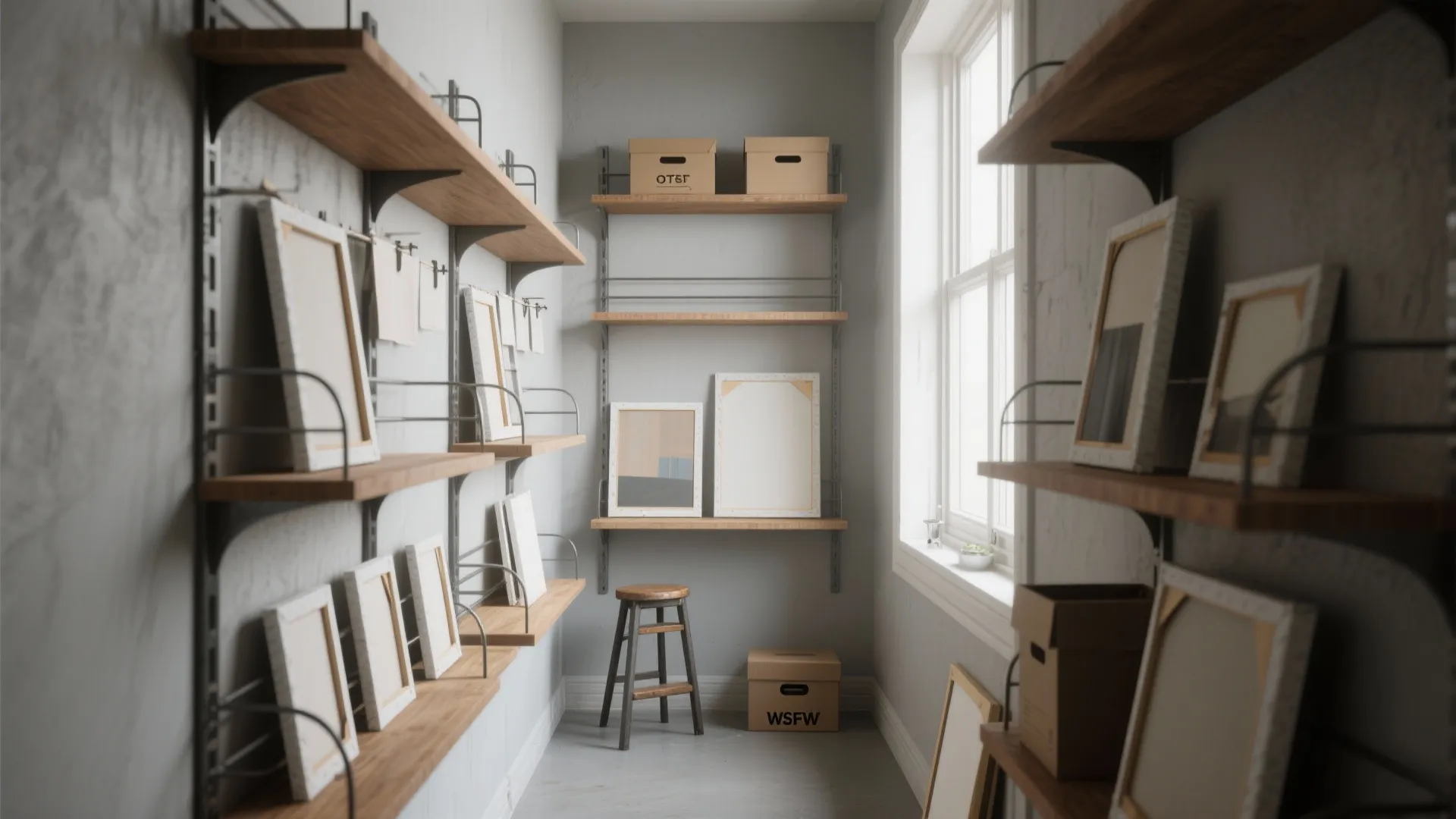 3. Go vertical with drying and storage