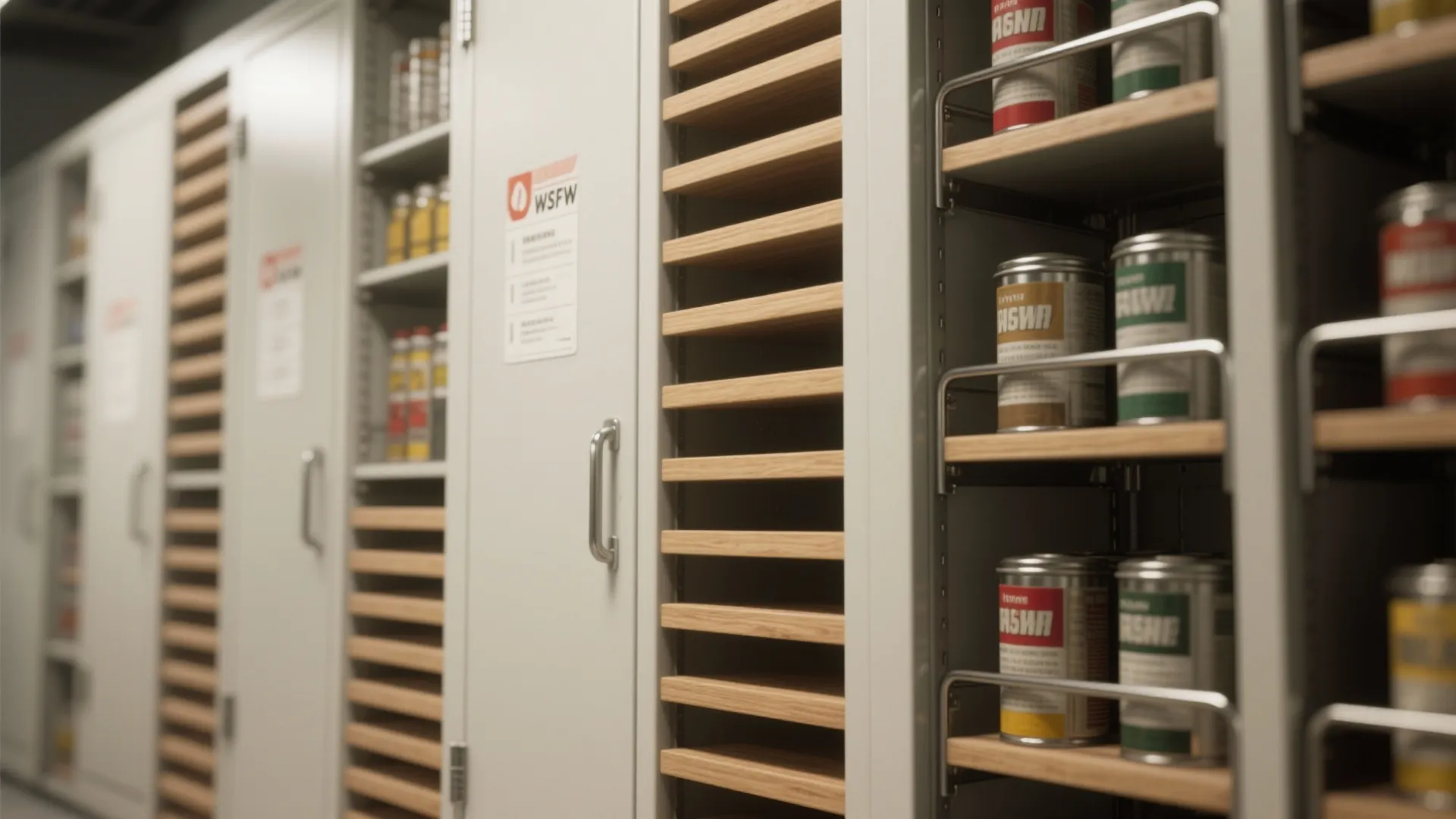 2. Vertical storage that breathes