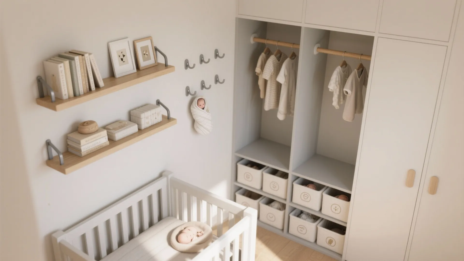 Vertical Storage Walls and Smart Closets