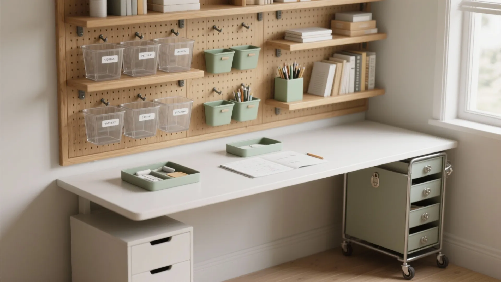 Vertical storage and modular pieces