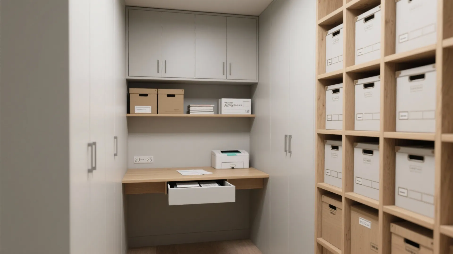 5) Storage that disappears: vertical, modular, concealed