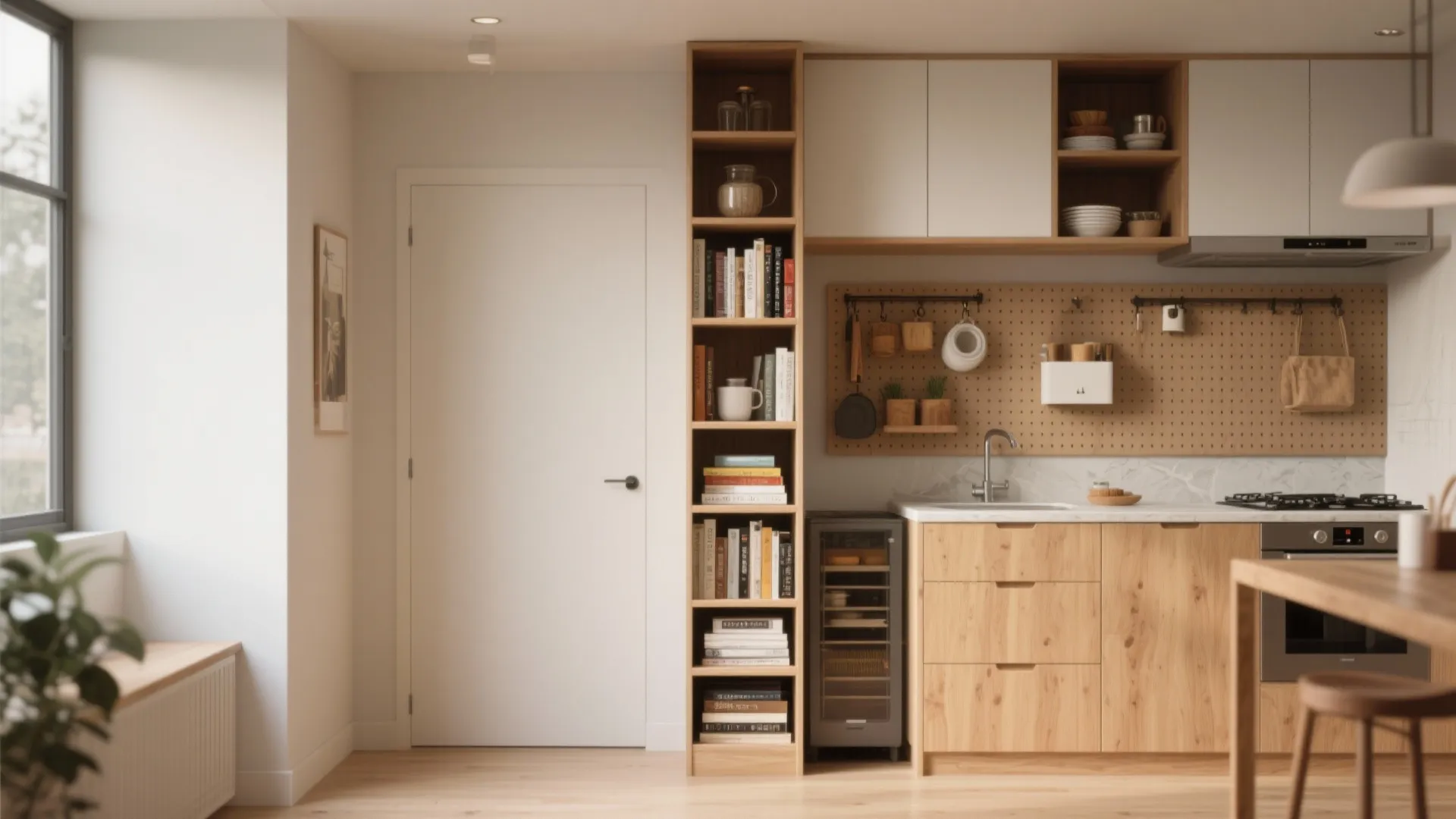 4. Create vertical storage and display