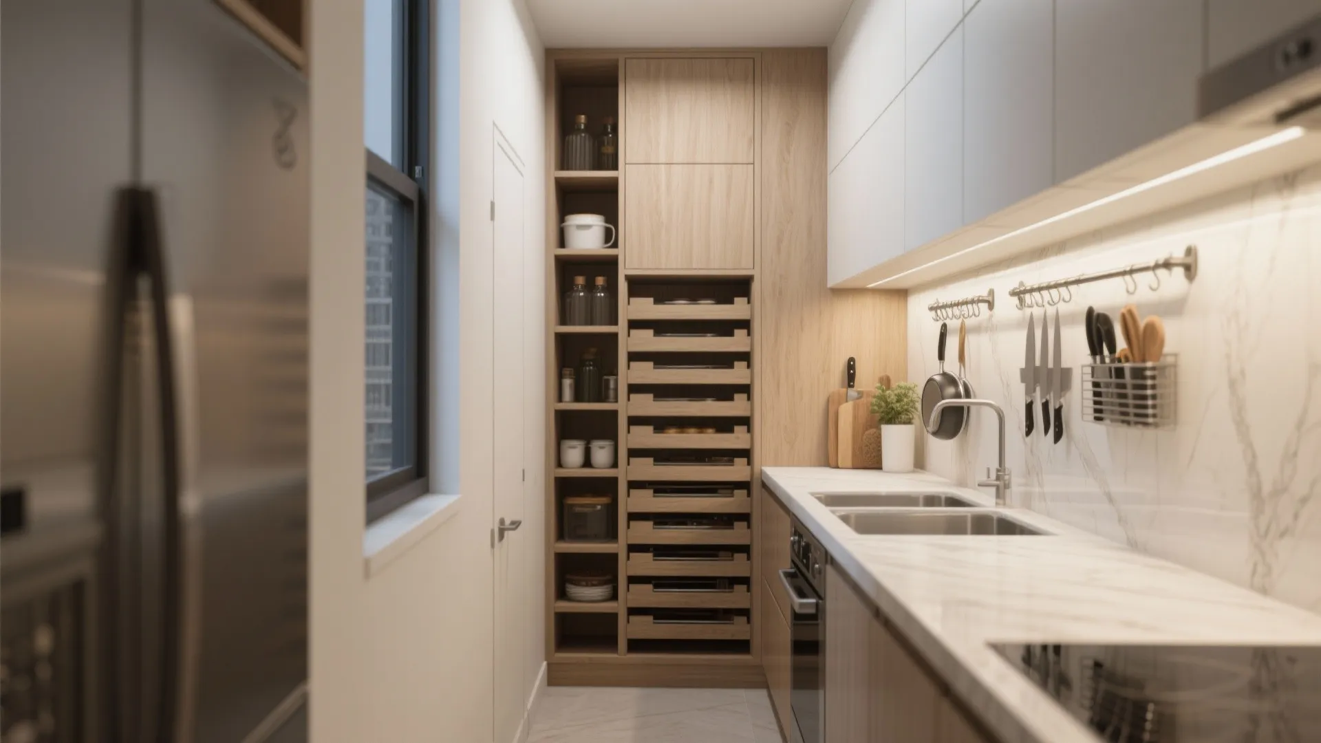 3. Vertical storage and wall-mounted solutions