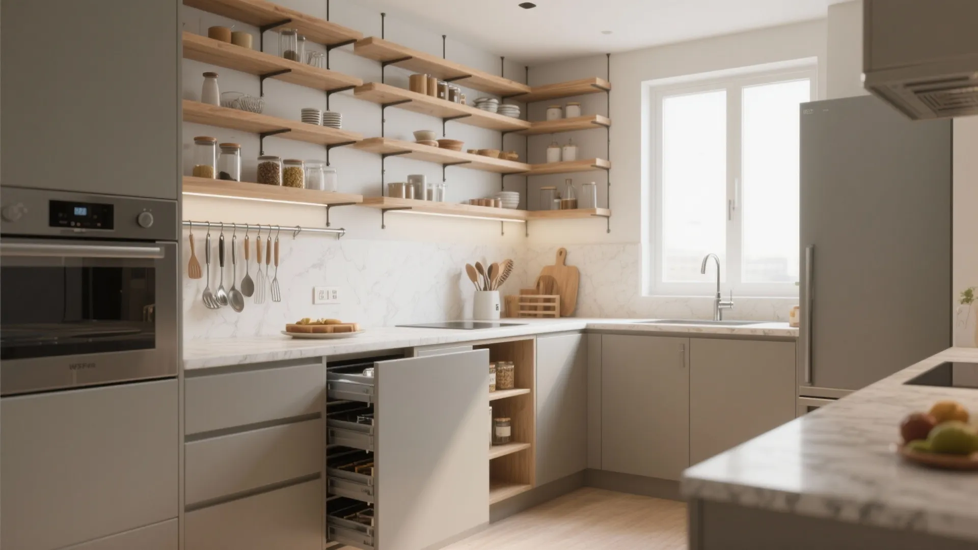 Vertical Storage and Smart Zones