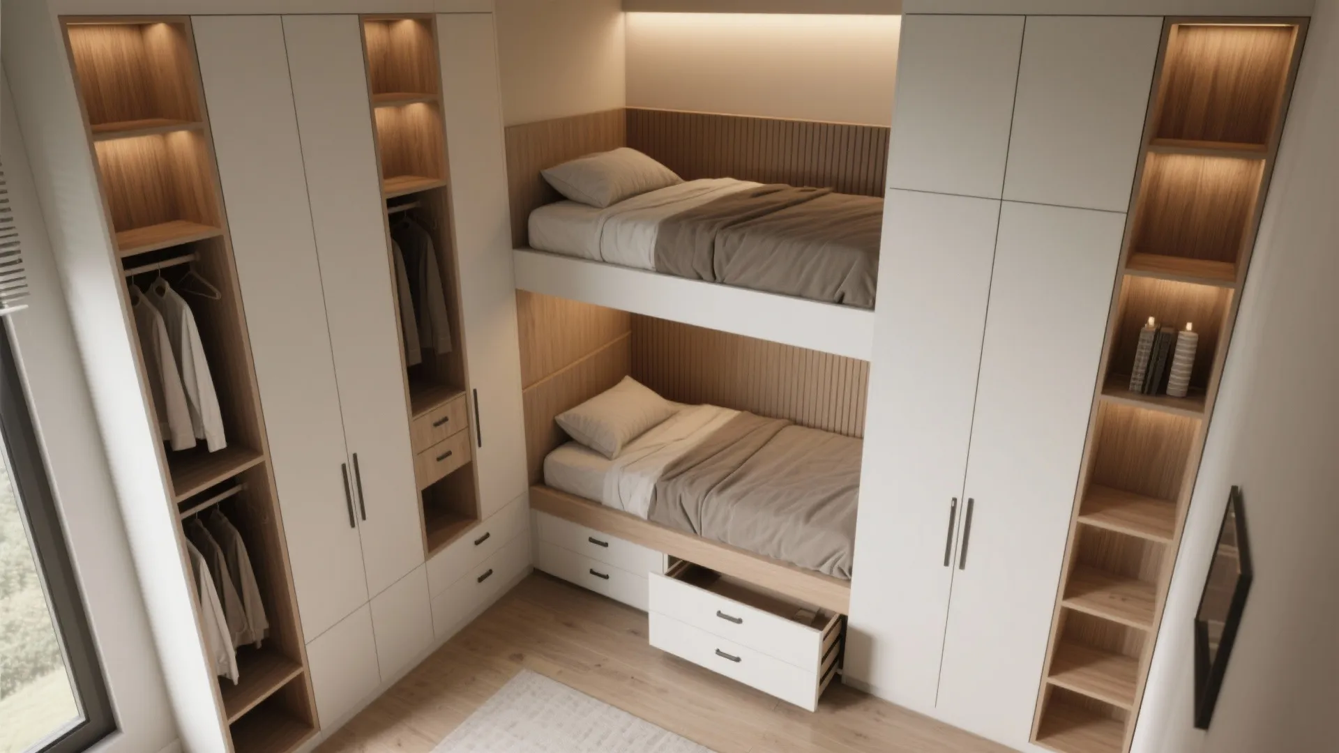 4. Built-in Storage and Vertical Thinking