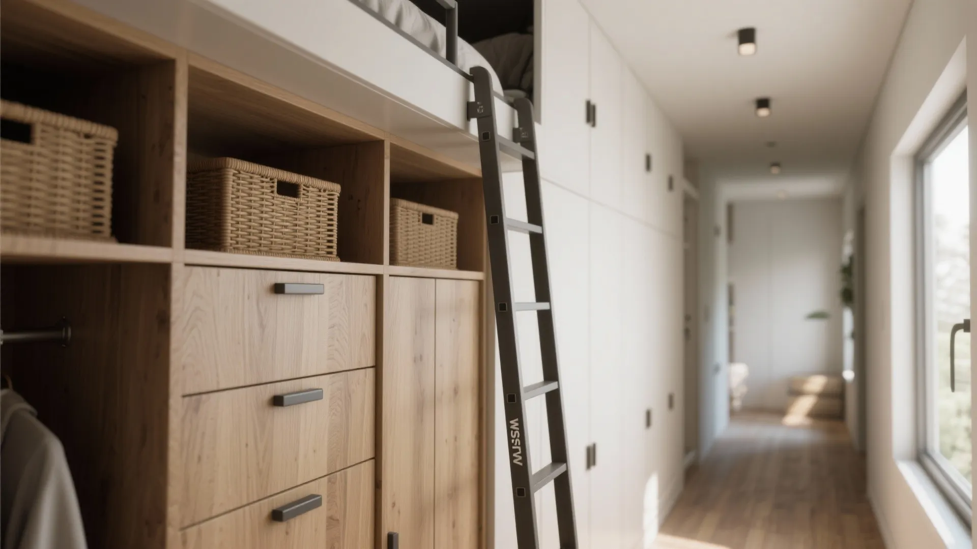 2. Stack storage vertically