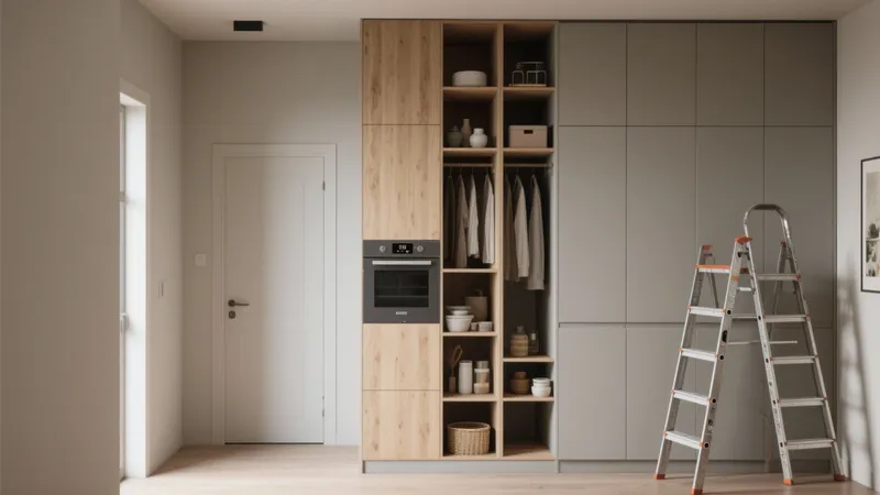 Modern Utility Laundry with Smart Storage Solutions