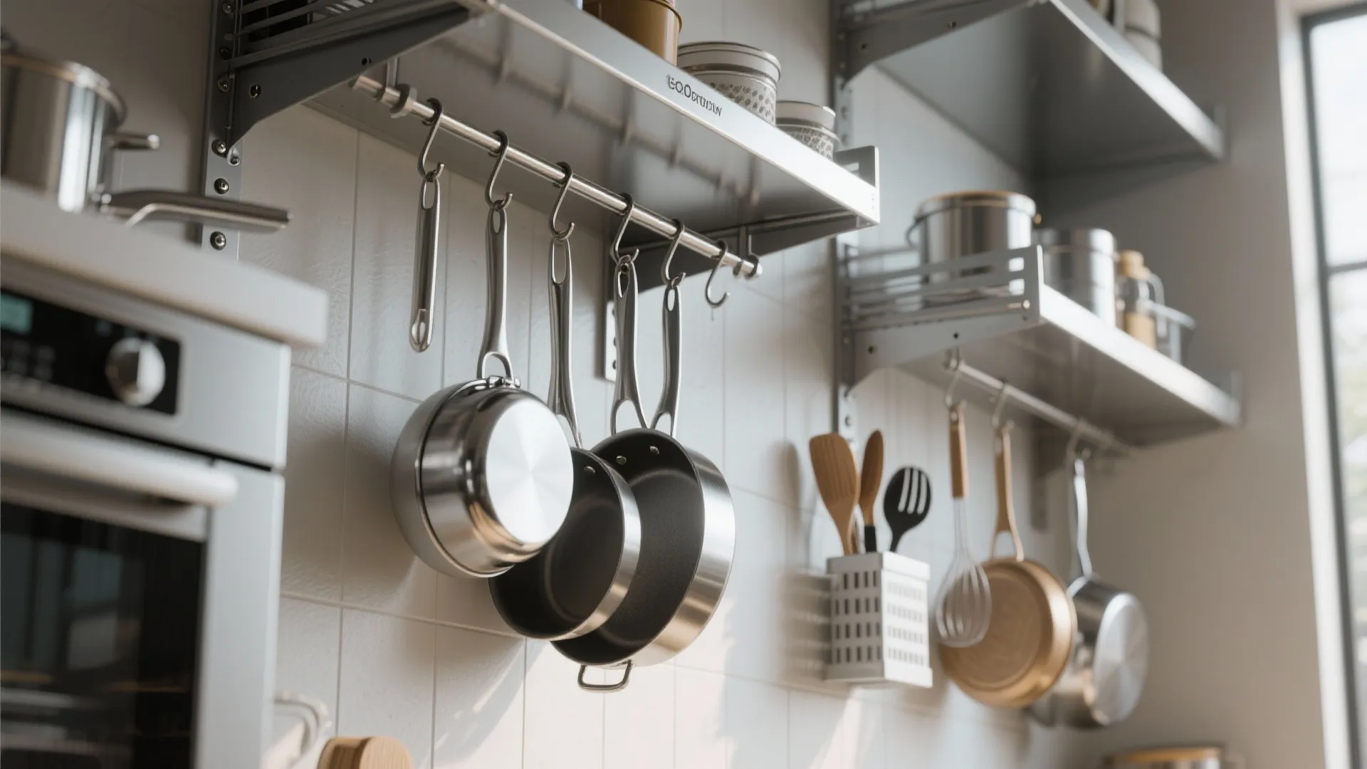 1. Vertical storage and stacking