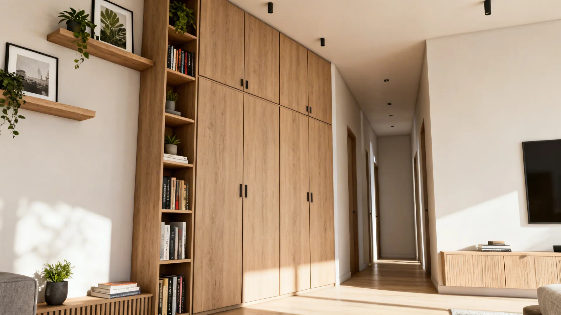 3. Use vertical storage and display