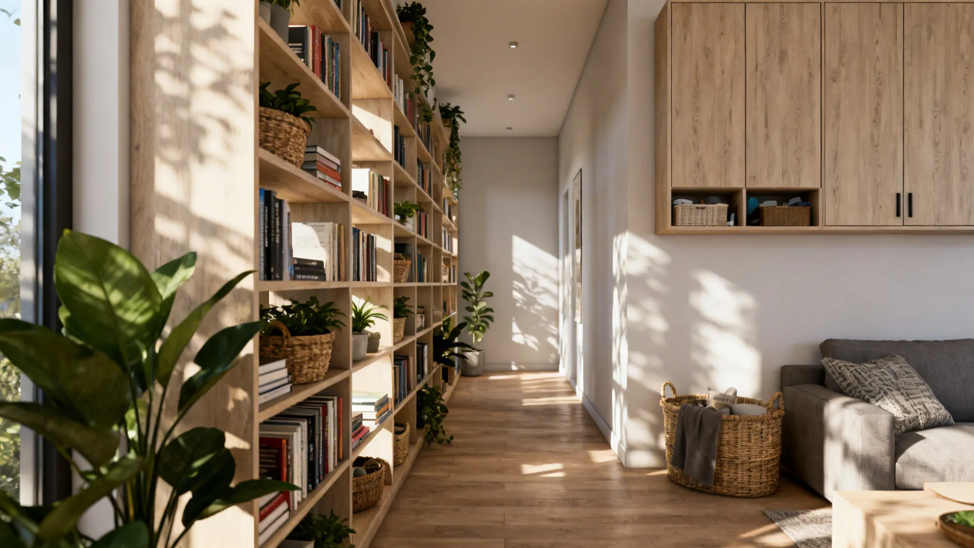 3. Use vertical storage and display