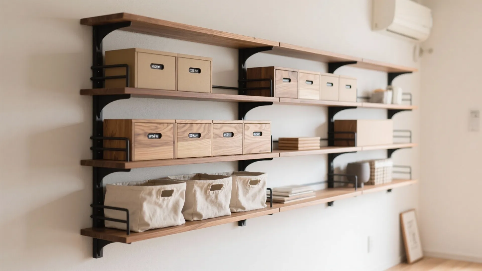 Tips 3: 壁面を“縦に使う”収納の基本設計（収納技巧）