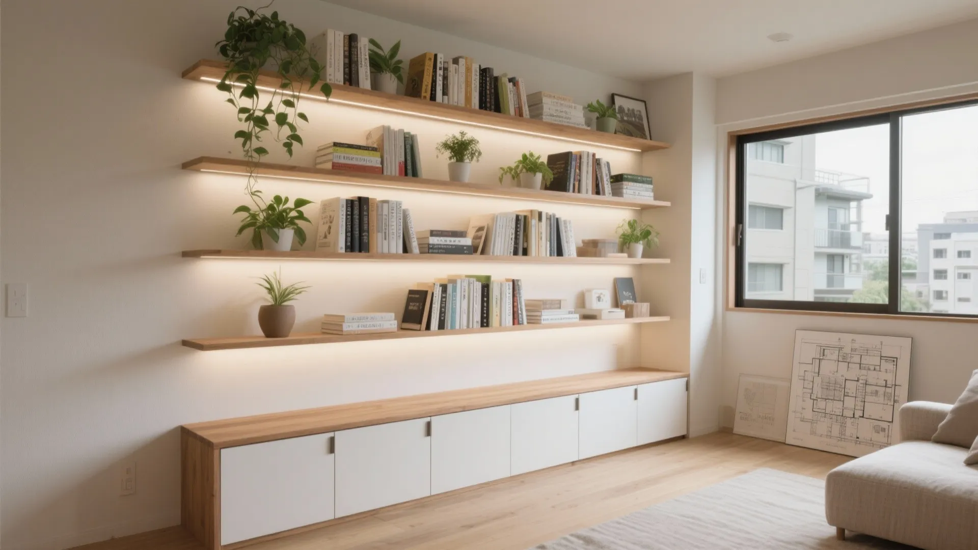 3. 収納技巧は“高さ7:奥行き3”で見せる・隠すの黄金比