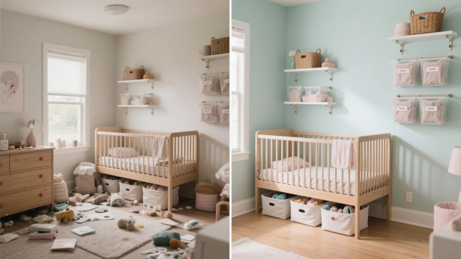 Vertical Storage Magic for Tiny Nurseries