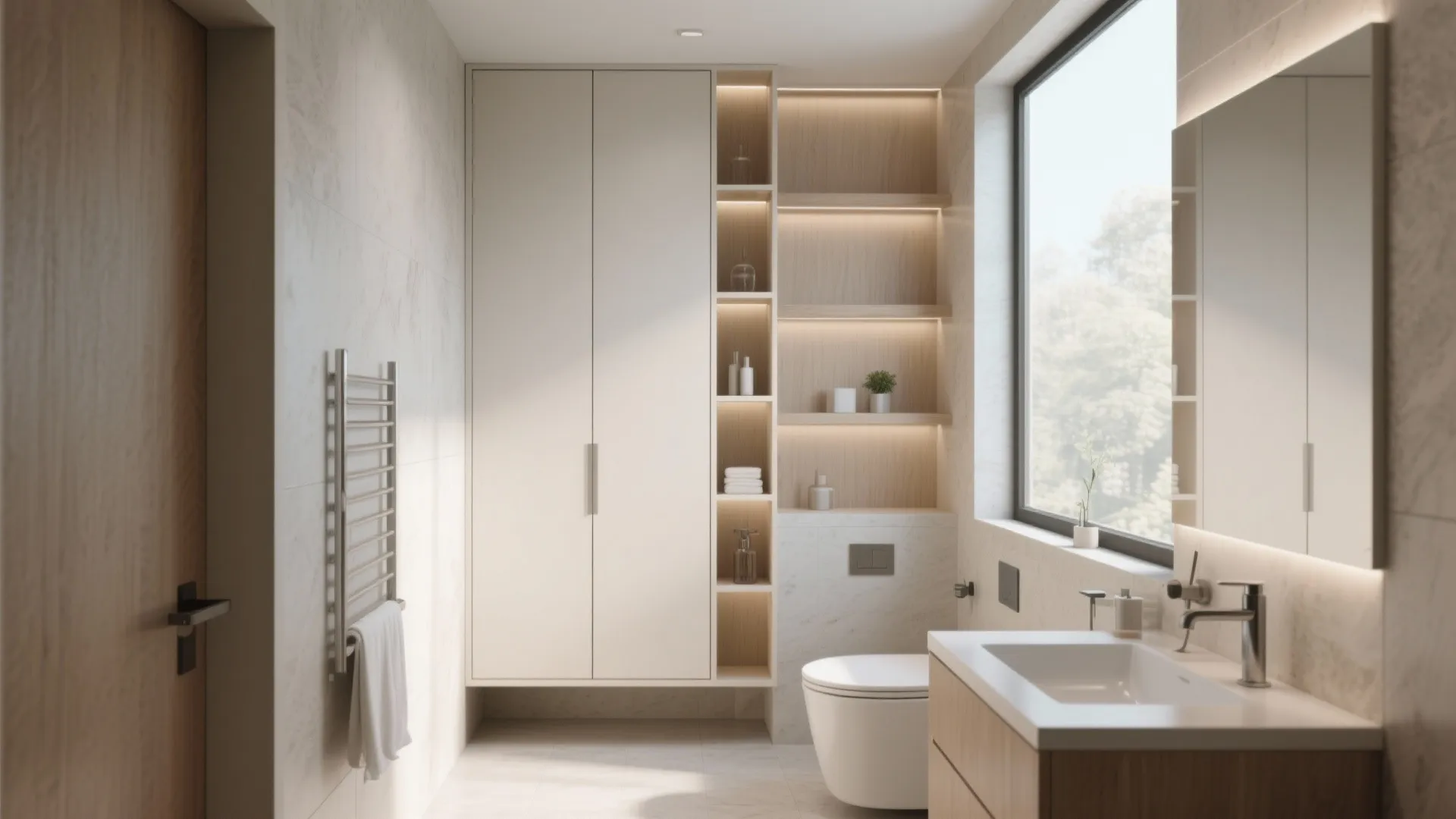 9. Vertical Storage Units