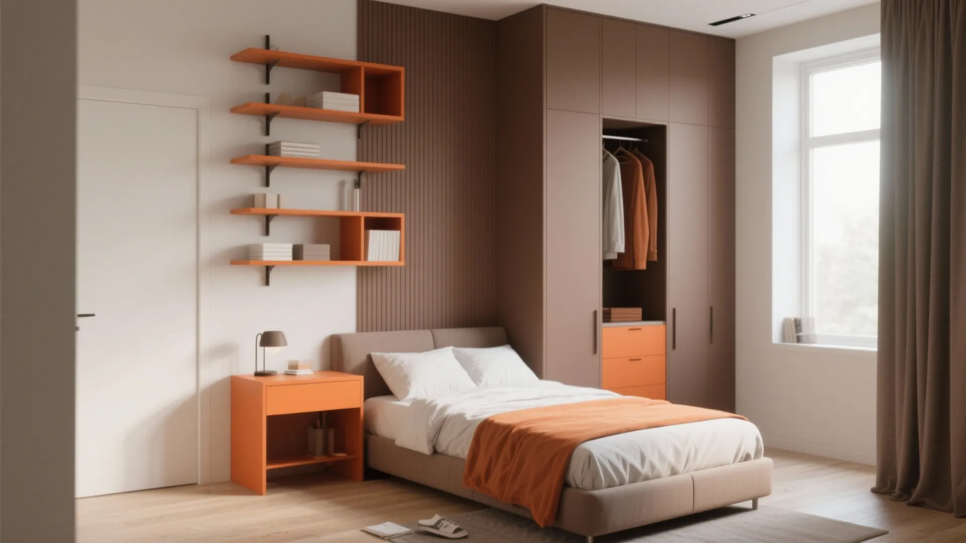 5. Small Space Layout: Keep Vertical, Cut Clutter