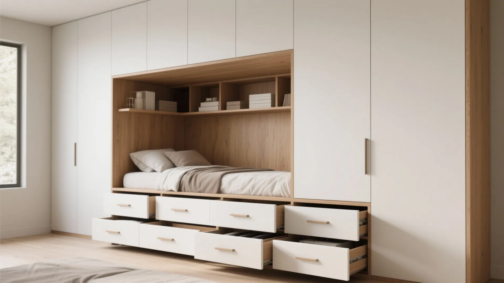 5. Built-in Storage and Vertical Solutions