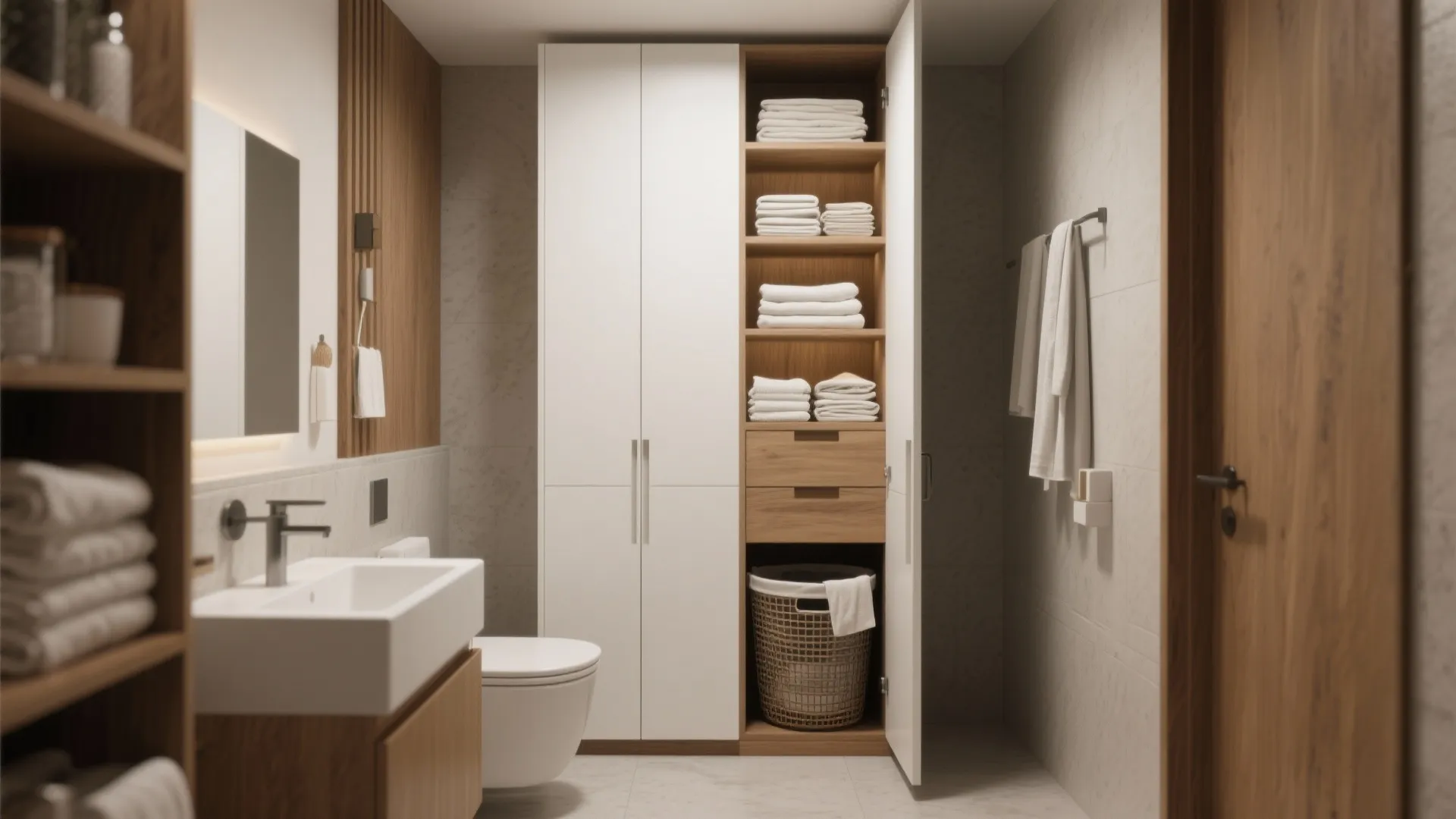 7. Vertical Storage Cabinets