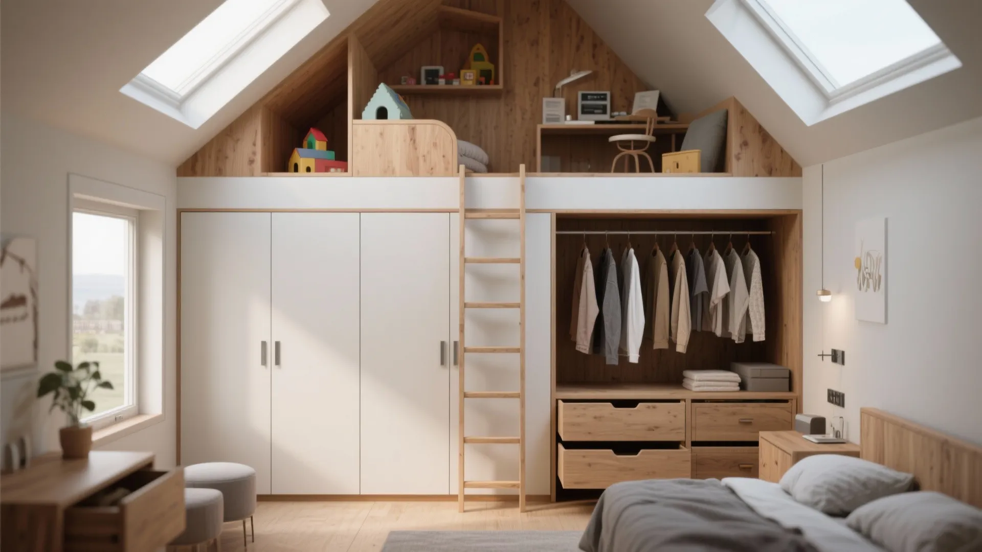 3. Stack storage vertically