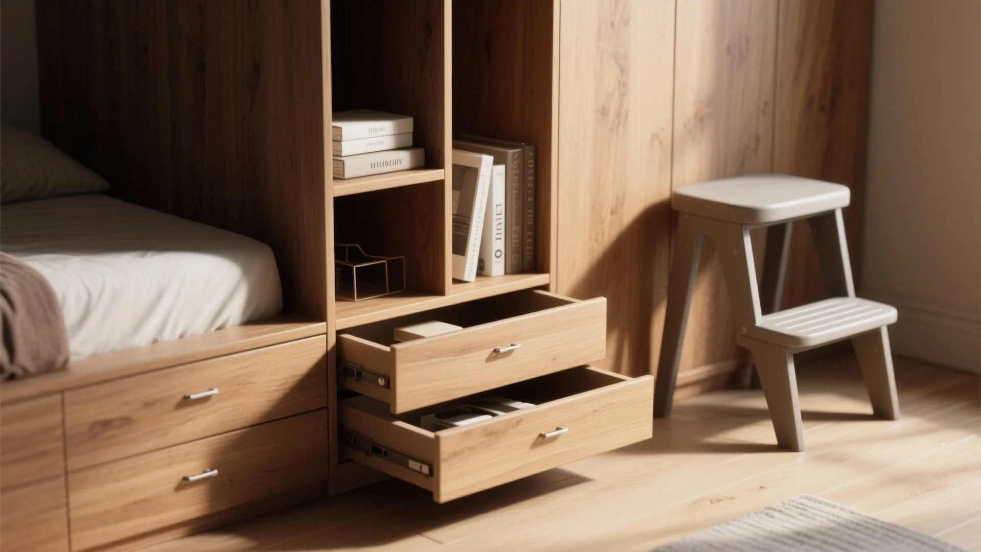 3. Maximize storage vertically and in niches