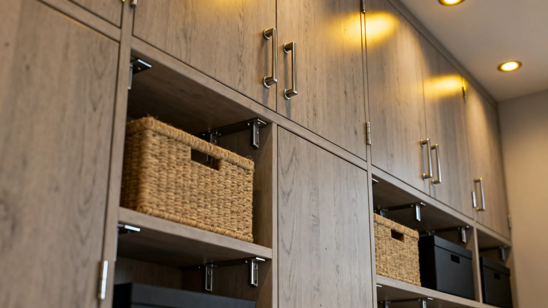 2. Use vertical storage to reclaim floor space