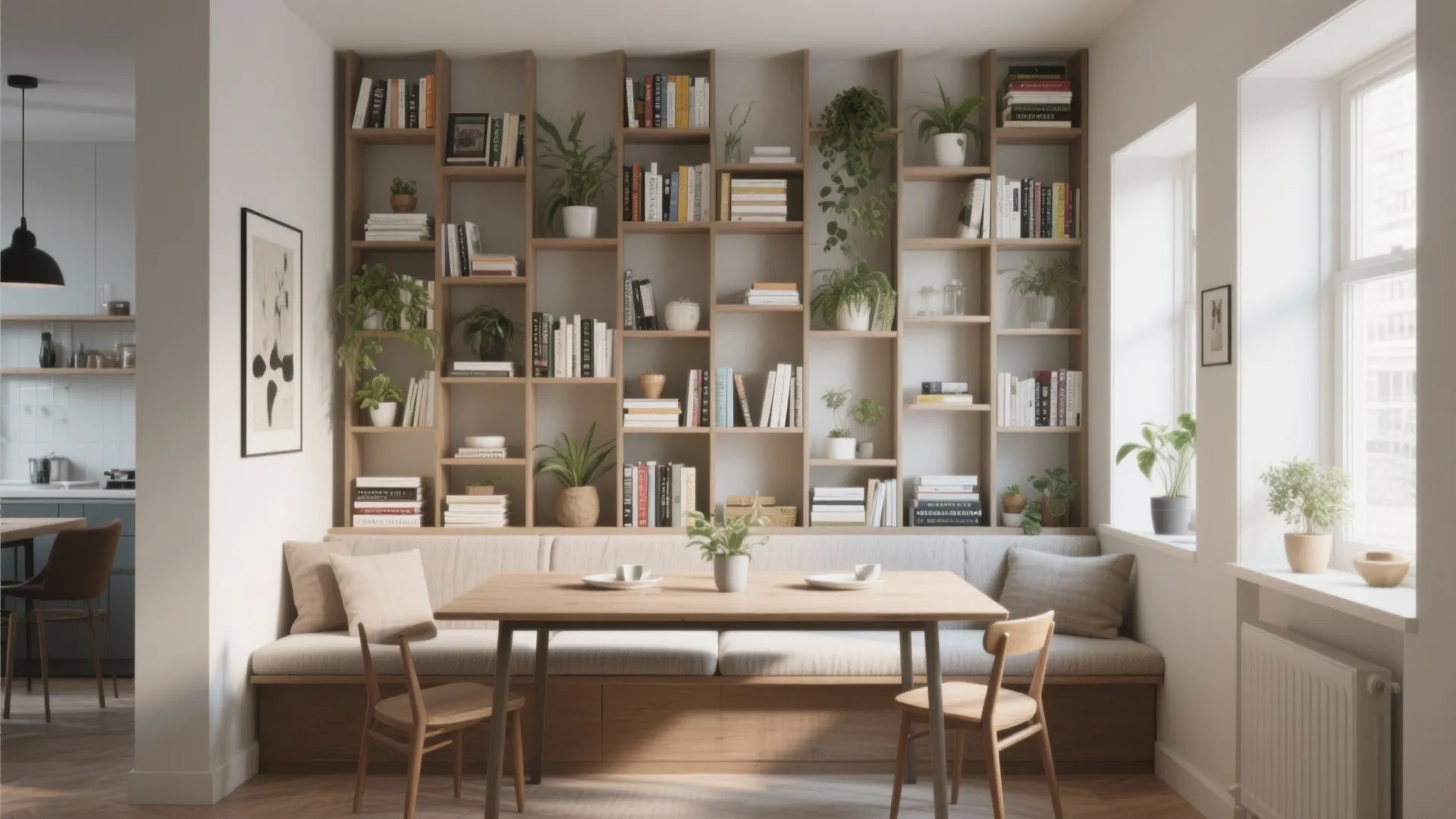 7. Vertical Storage and Decor