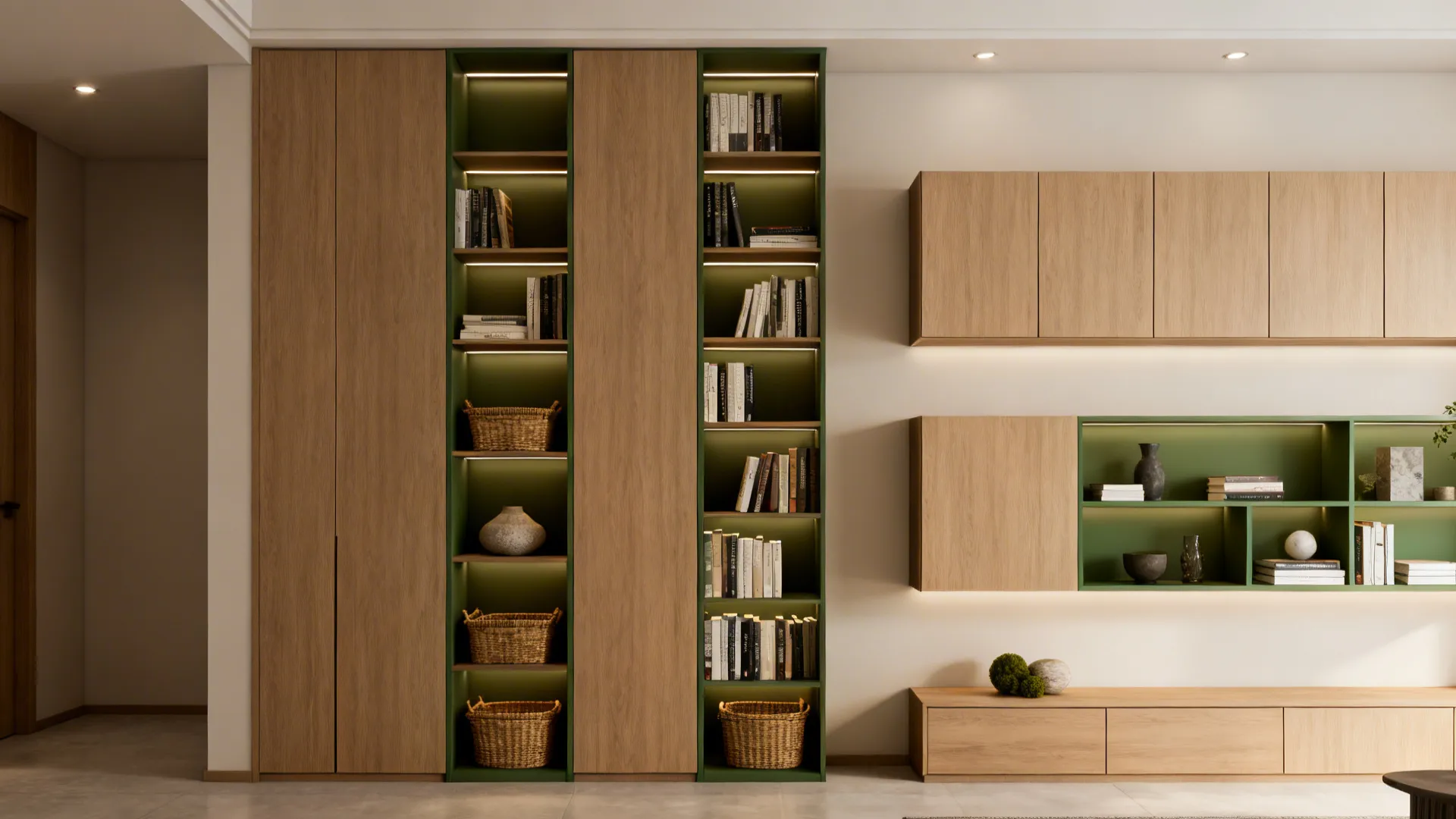 3. Embrace vertical storage and display