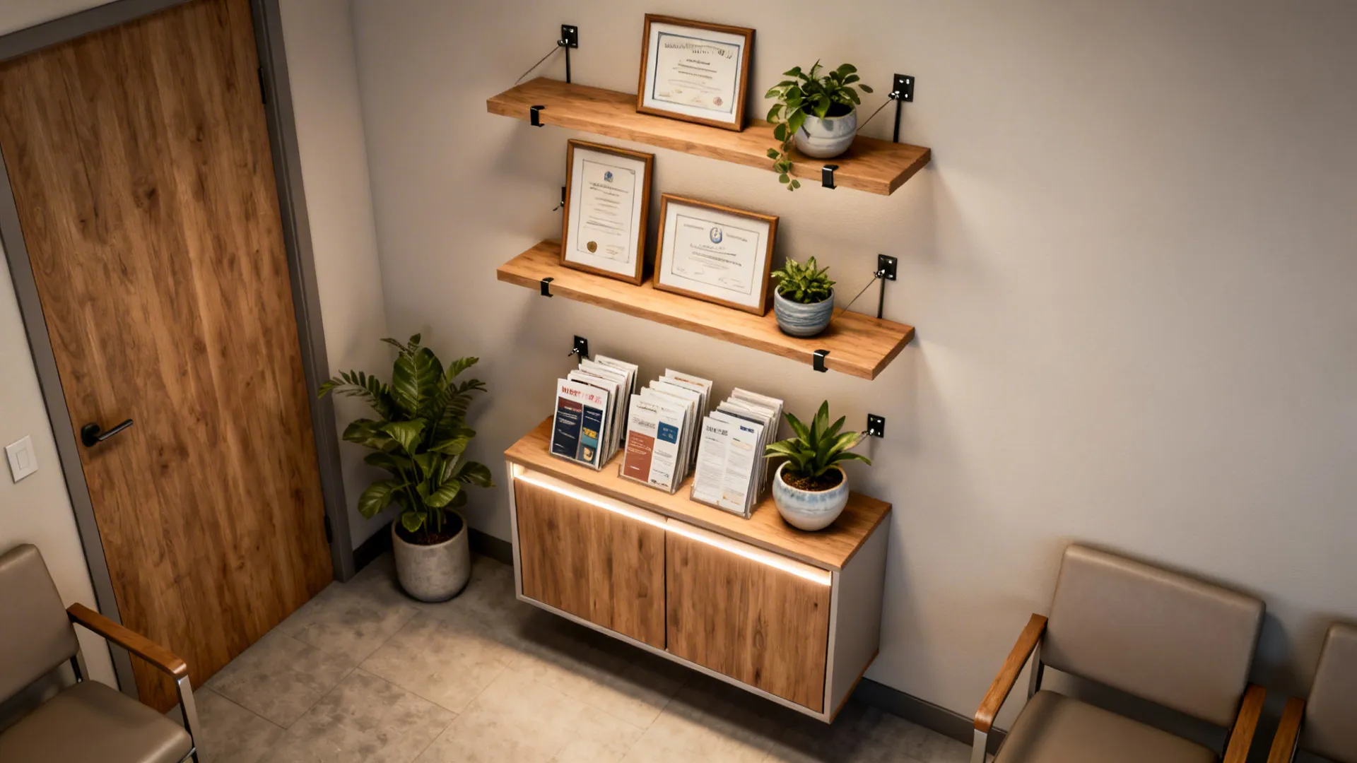 3. Vertical storage and display