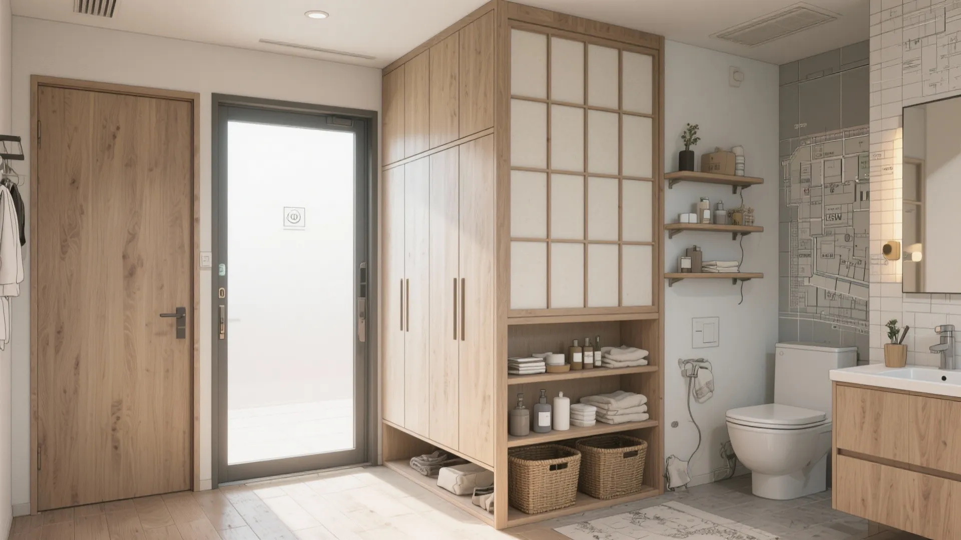 Tips 3: 小空間でも効く収納技巧—見せる/隠すのバランスが日式風格をつくる