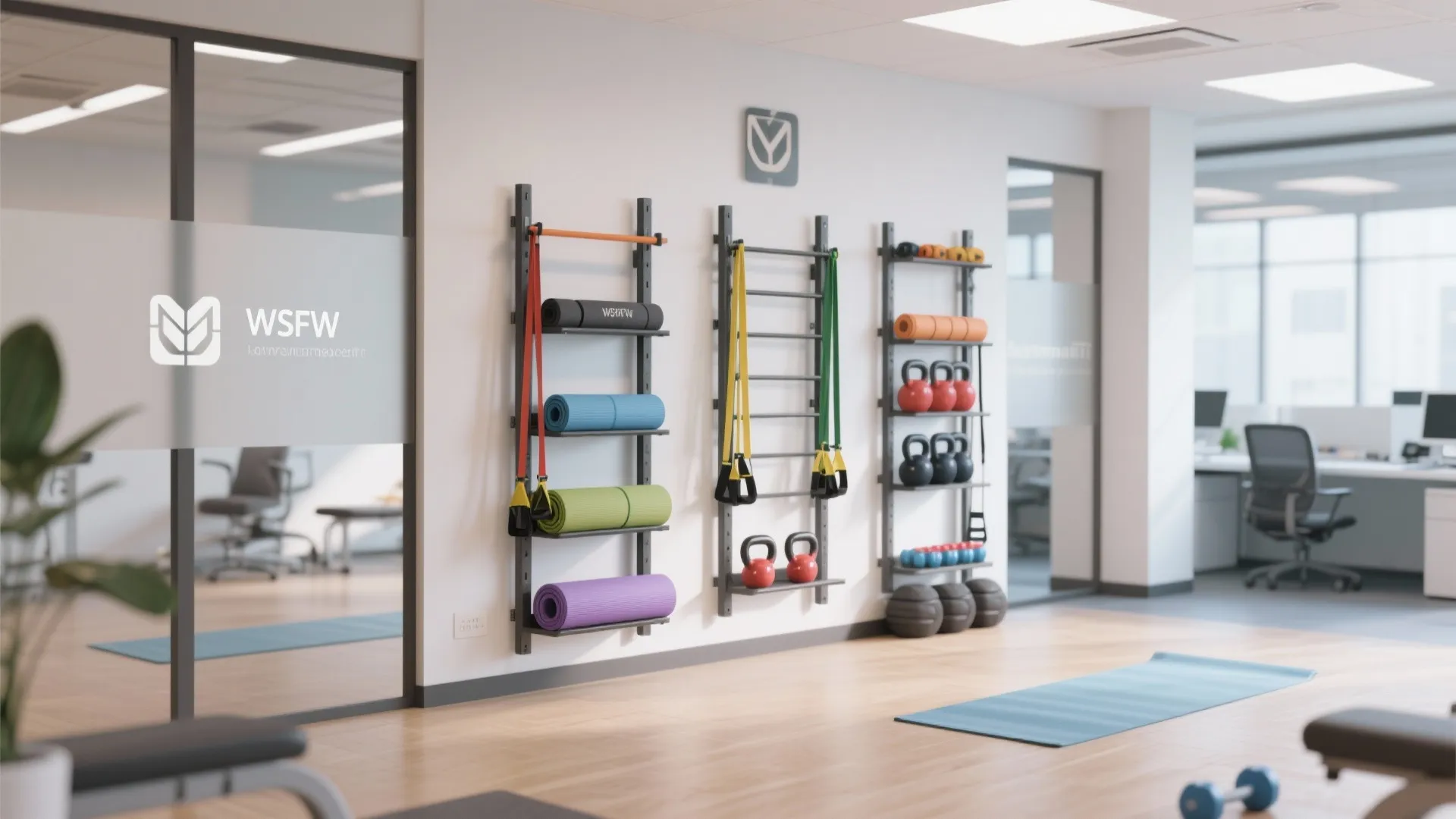 9. Vertical Storage for Equipment