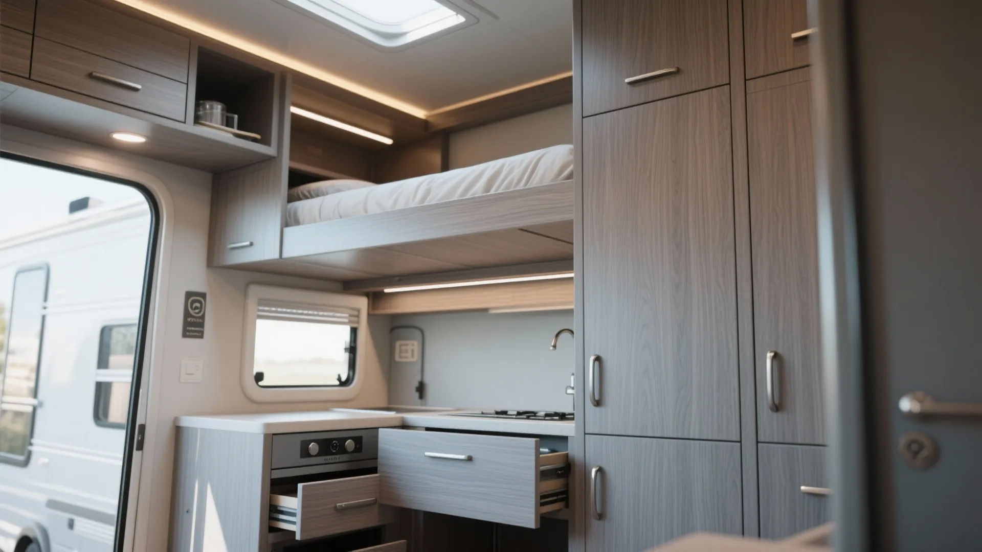 2. Embrace vertical storage