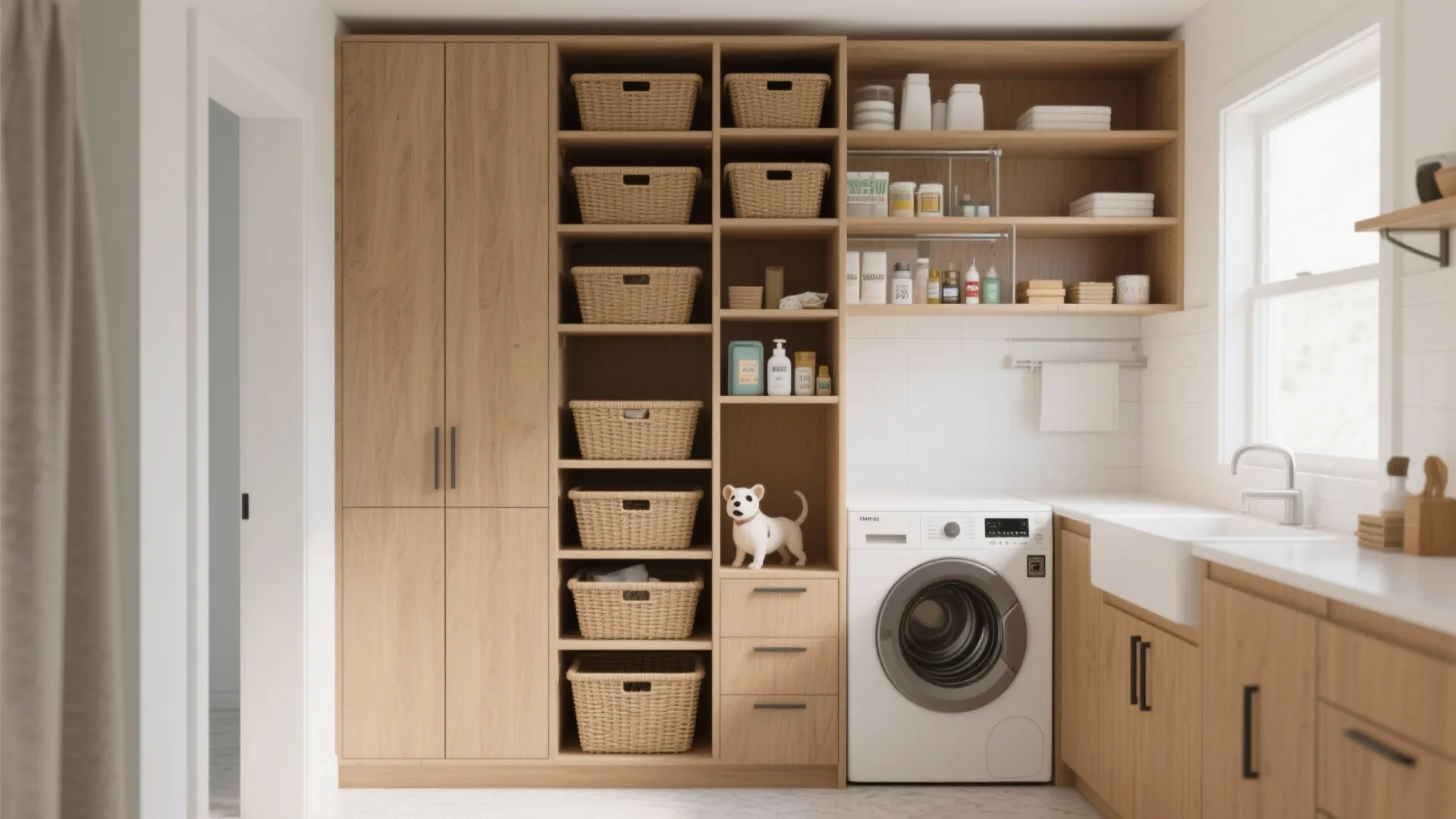 1. Vertical Storage Walls