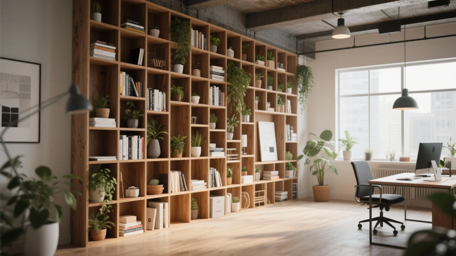 4. Vertical Storage Wall