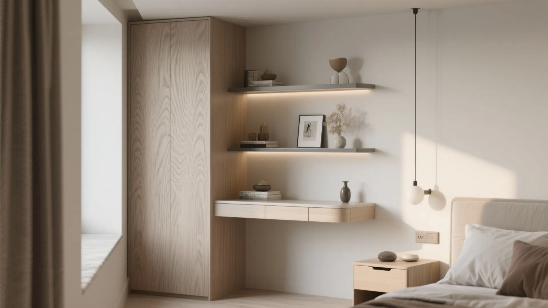 3. Vertical Storage to Keep Floor Space Clear