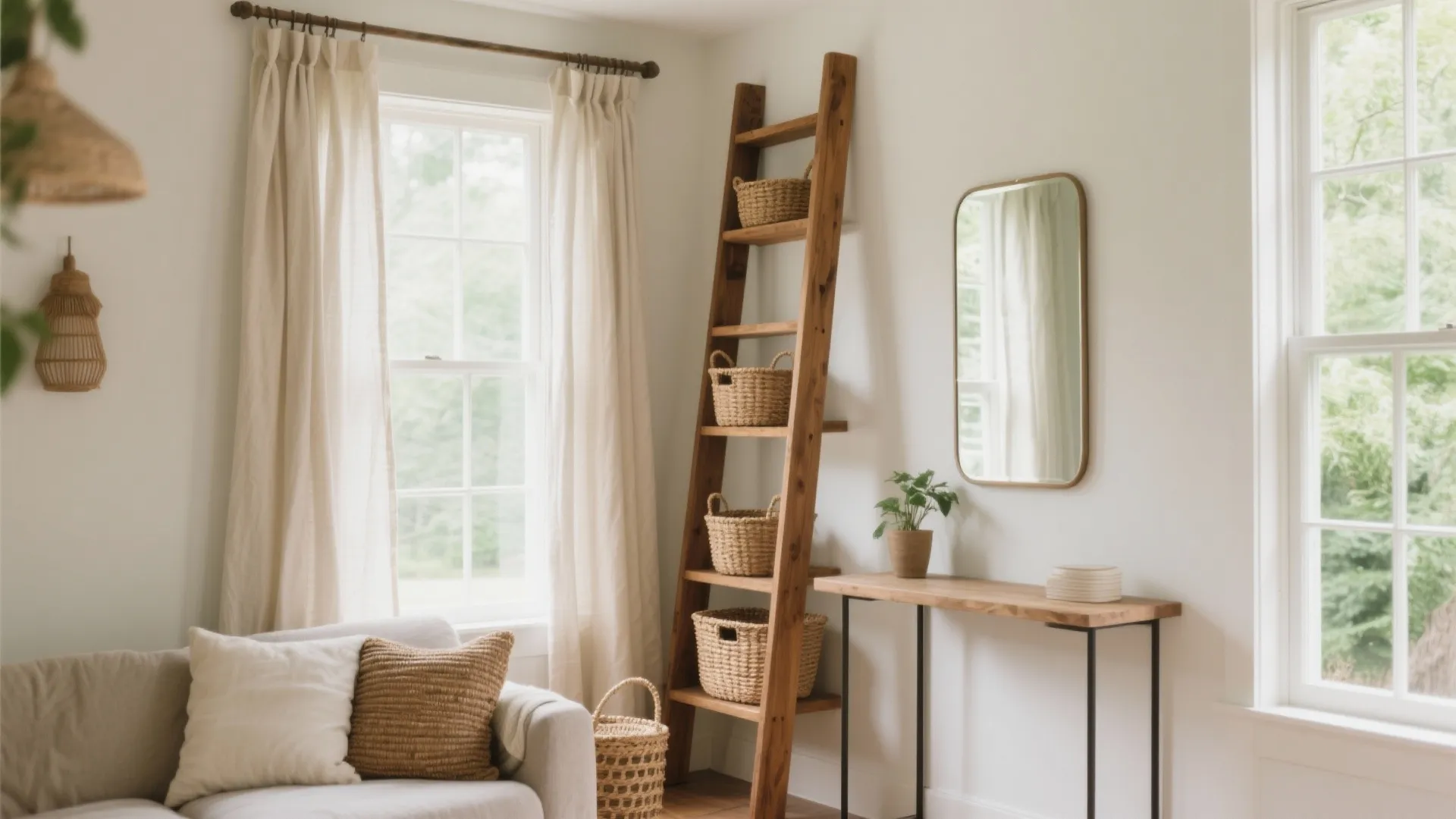 Vertical Storage and Light-Bouncing Surfaces