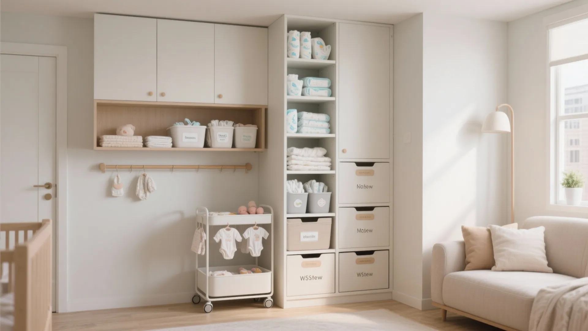 Micro-Zoned Storage: Vertical, Hidden, and Labelled