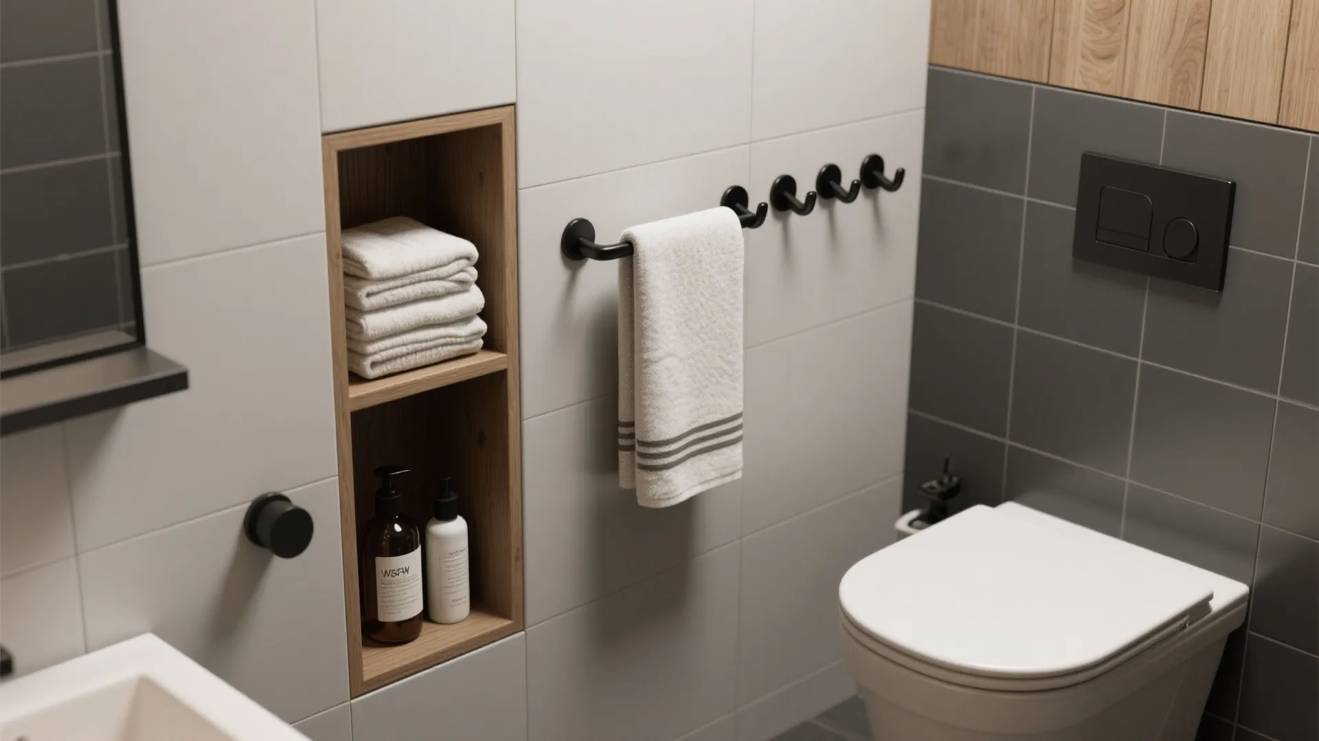 5. Vertical Storage and Hooks