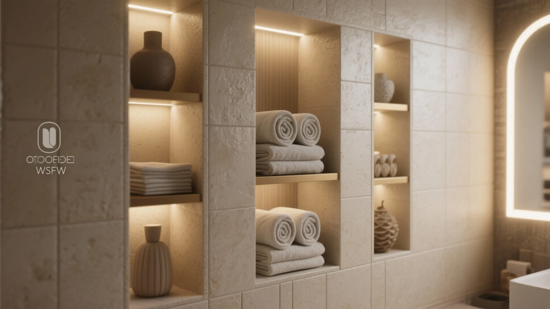 Idea 3: Vertical Storage Niches