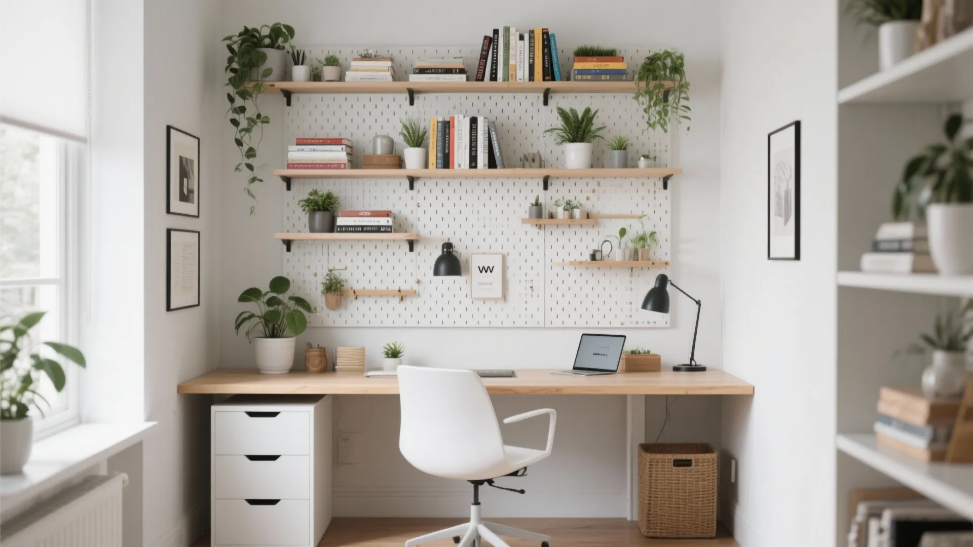 3. Vertical storage to reduce clutter