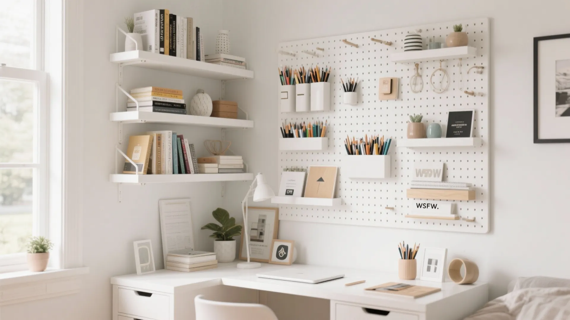 2. Vertical Storage Walls