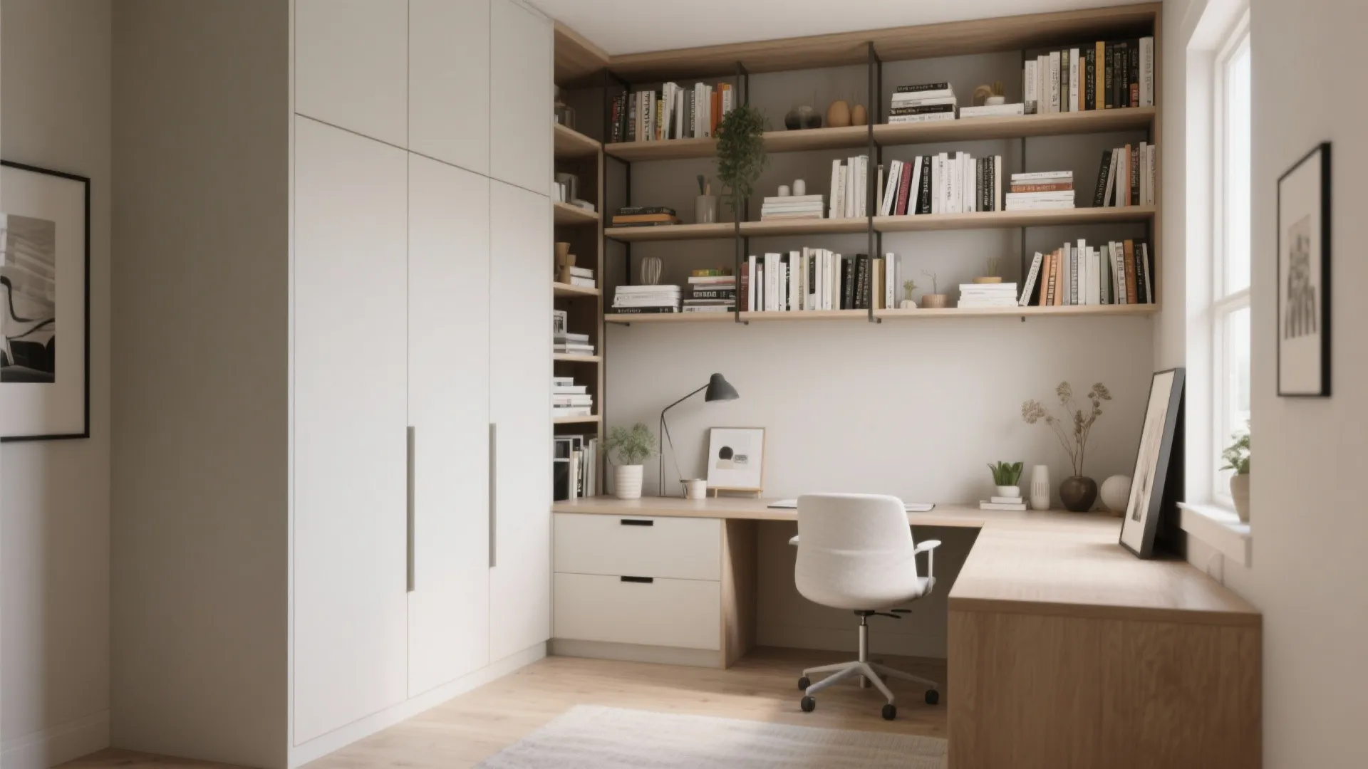 Tip 2: Vertical Storage Wins