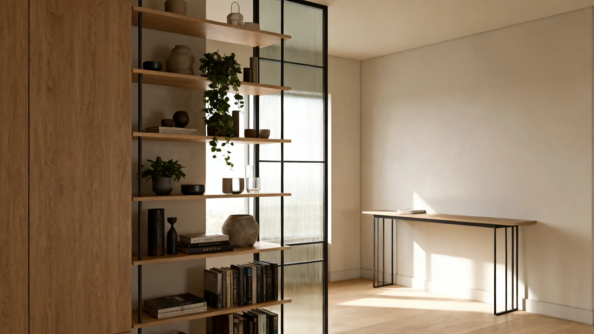 5. Create vertical storage and display