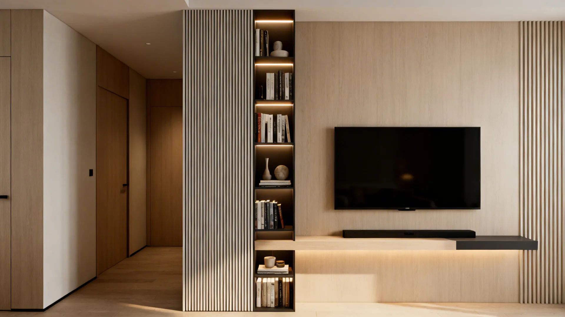 4. Embrace vertical storage and slim-profile pieces