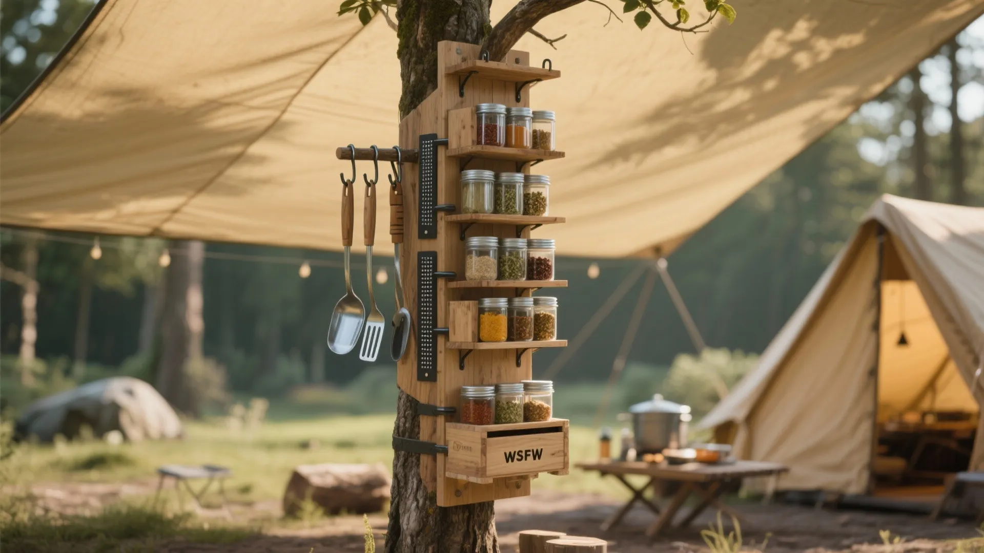 3) Vertical storage tower