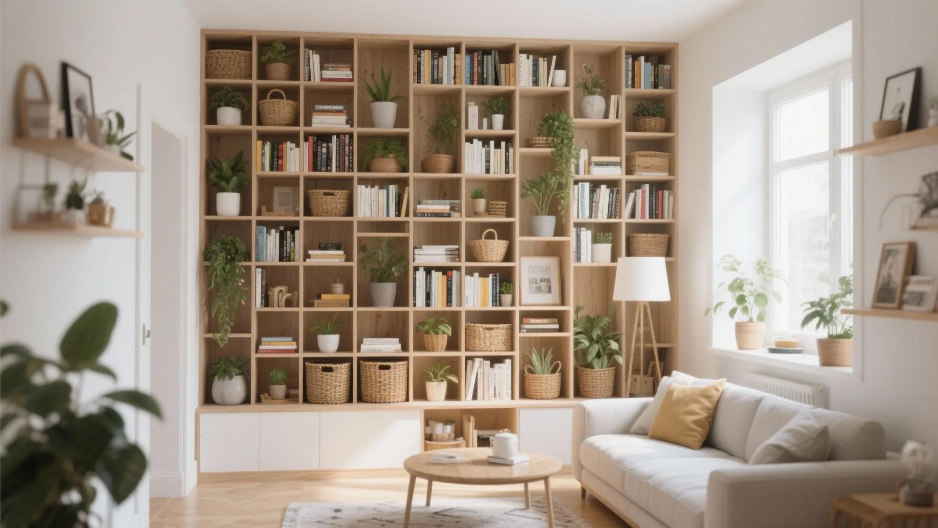 4. Vertical Storage Wall